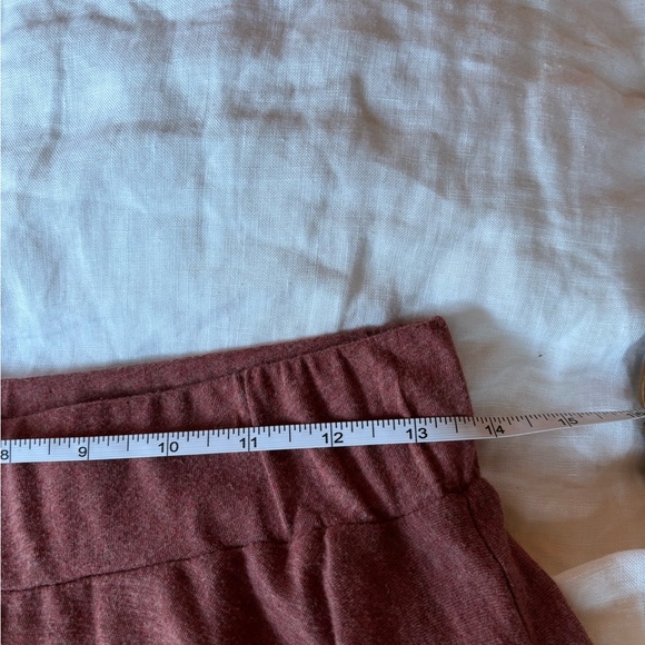 UnaPluma 100% Organic Cotton Heather Twirl Skirt in Heather Rust - Picture 9 of 11